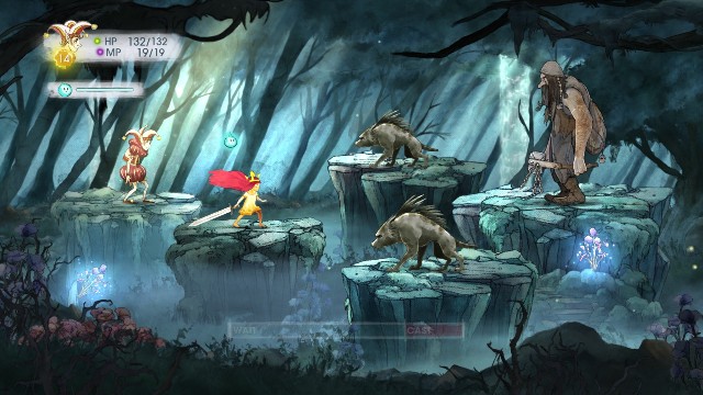 Nie marnuj rund Rubelli, lepiej leczyć nią Aurorę - Ogre | Bossowie | Child of Light - Child of Light - poradnik do gry