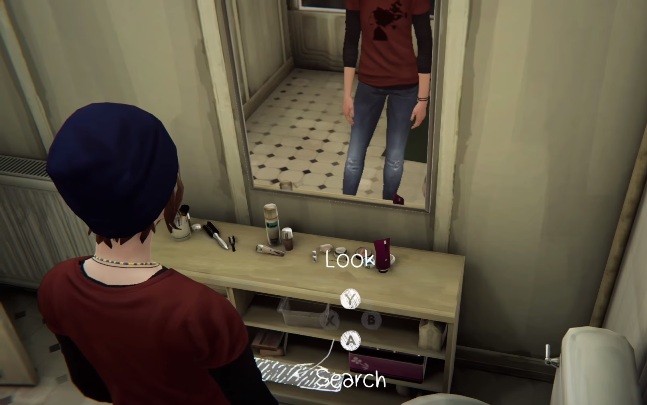 Na dolnej półce, w szafce pod lustrem, znajdziesz swój ręcznik - Rozdział 2 Epizod 3 Hell Is Empty Life Is Strange Before the Storm | Solucja - Life Is Strange: Before the Storm - poradnik do gry