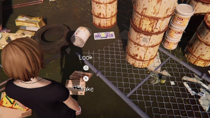 Za łódką obok starych beczek leży pudełko - Rozdział 2 - Ojciec i Rachel | Solucja Epizod 2 Life Is Strange Before the Storm - Life Is Strange: Before the Storm - poradnik do gry