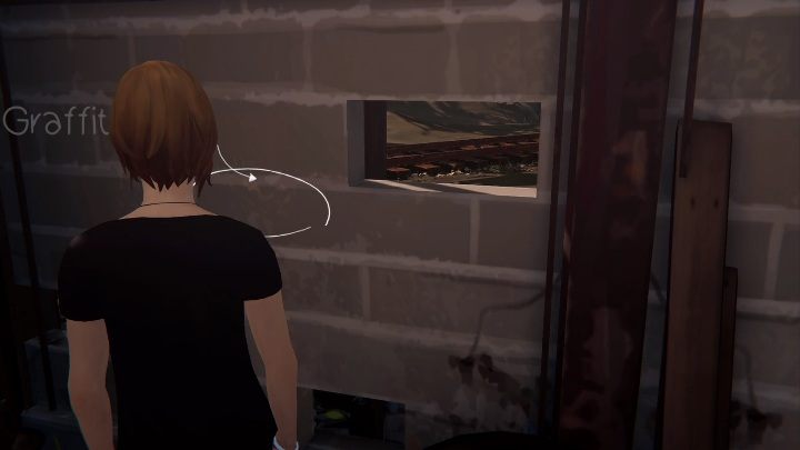 Czwarte graffiti w grze zrobisz na złomowisku, w kryjówce Chloe i Rachel - Graffiti Life Is Strange: Before the Storm Epizod 2 - Life Is Strange: Before the Storm - poradnik do gry
