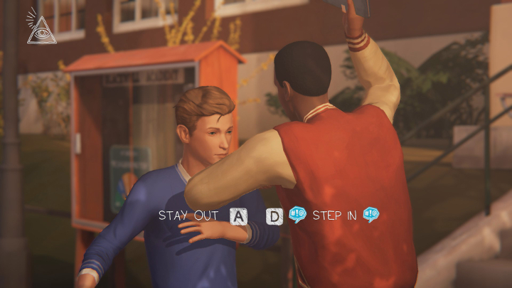 Trzeci wybór odbywa się przed szkołą (rozdział 3 w poradniku) - Ważne wybory, skutki i konsekwencje | Epizod 1 - Awake - Life Is Strange: Before the Storm - poradnik do gry
