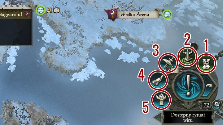 W prawym dolnym rogu wokół przycisku końca tury znajdziesz przyciski przenoszące do poszczególnych innych okien, takich jak dyplomacja czy technologie - Interface w Total War Warhammer II | Rozgrywka na mapie kampanii - Total War: Warhammer II - poradnik do gry