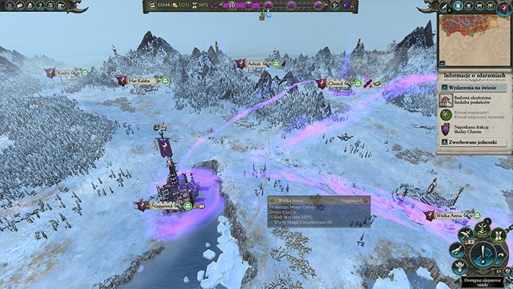 Osad w których odprawiany jest Rytuał musisz bronić za wszelką cenę. - Kontrola Wielkiego Wiru w Total War Warhammer II | Rozgrywka na mapie kampanii - Total War: Warhammer II - poradnik do gry