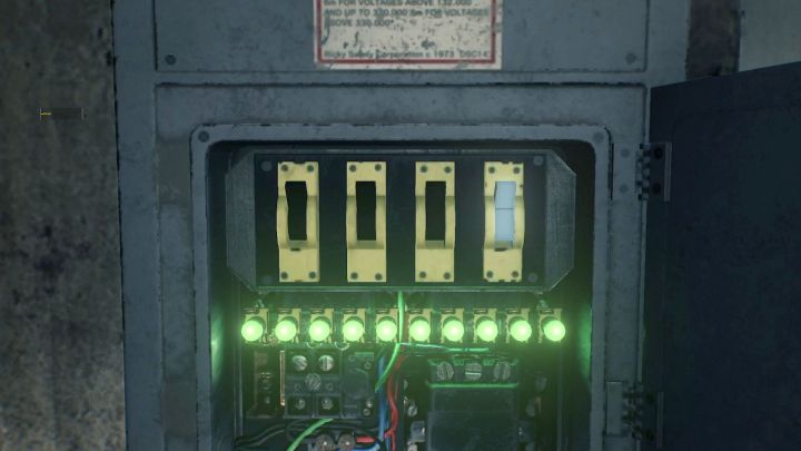 Przełącz wszystkie bezpieczniki, by aktywować dalsze przejście. - Rozdział 11 - Ponowne połaczenie | Opis przejścia Evil Within 2 - Evil Within 2 - poradnik do gry