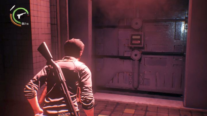Teraz wystarczy zbliżyć się do drzwi, by te po chwili się otworzyły. - Rozdział 11 - Ponowne połaczenie | Opis przejścia Evil Within 2 - Evil Within 2 - poradnik do gry