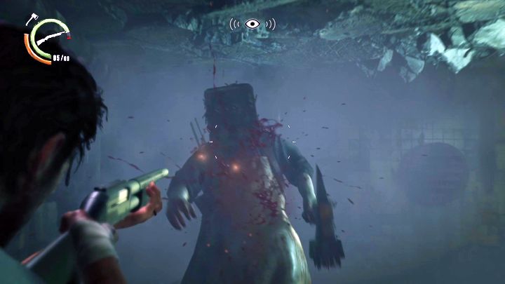 Drugi etap to walka z trójką Boxheadów. - Rozdział 14 - Spalenie ołtarza | Opis przejścia Evil Within 2 - Evil Within 2 - poradnik do gry