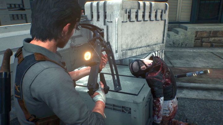 Ekstremalnie przegięta kusza powraca w The Evil Within 2. - Rozdział 3 - Rezonanse | Opis przejścia Evil Within 2 - Evil Within 2 - poradnik do gry
