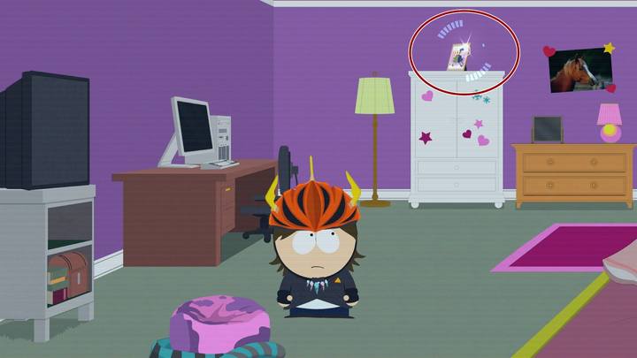 Obrazek z szafy zwalisz kapiszonem - Projekt Yaoi | Zadania poboczne w South Park The Fractured But Whole - South Park: The Fractured But Whole - poradnik do gry