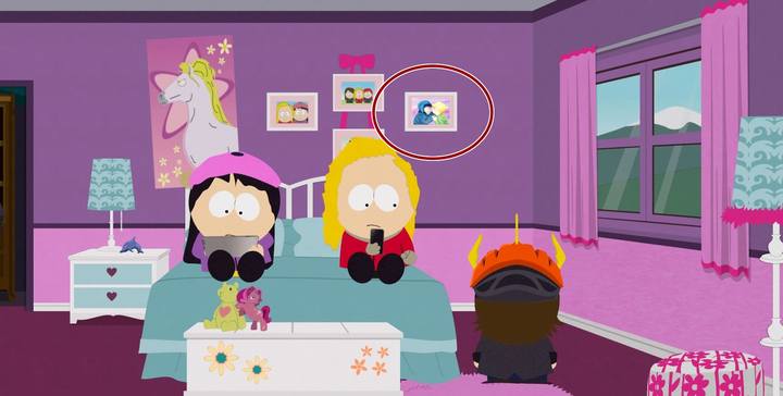 Łatwy do przegapienia obrazek u Bebe - Projekt Yaoi | Zadania poboczne w South Park The Fractured But Whole - South Park: The Fractured But Whole - poradnik do gry