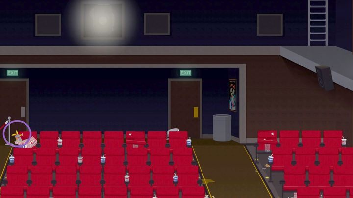 Wiatrak znajduje się między fotelami, umożliwi ci dostanie się na piętro oraz na dach - Projekt Yaoi | Zadania poboczne w South Park The Fractured But Whole - South Park: The Fractured But Whole - poradnik do gry