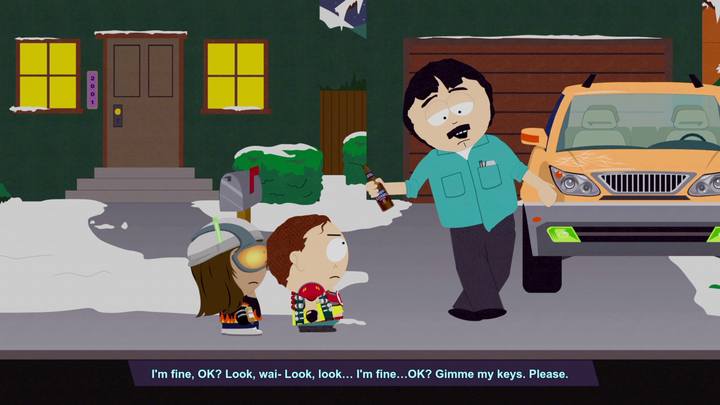 Pijany Randy sam rysuje własny samochód - Problem z Randym | Zadania poboczne - South Park: The Fractured But Whole - poradnik do gry