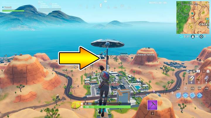 Wyzwanie odbywa się na zasadzie odwiedzania trzech dostępnych na mapie lokacji - w tym przypadku paneli słonecznych - Odwiedź panele słoneczne | Wyzwanie w Fortnite - Fortnite: Battle Royale - poradnik do gry