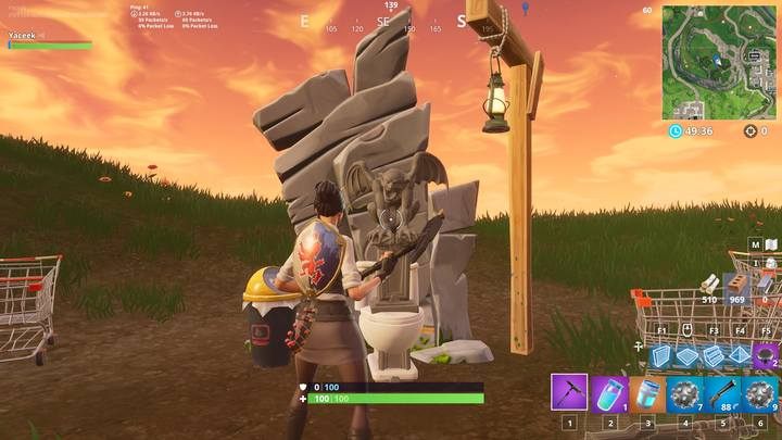 Czwarty Gargulec stoi na szczycie góry. - Koszmarów Czar (Fortnitemares) w Fortnite Battle Royale - Fortnite: Battle Royale - poradnik do gry