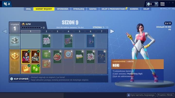 Roxi jest jednym ze skinów sezonu dziewiątego. - Nowości w sezonie 9 i karnet bojowy w Fortnite Battle Royale - Fortnite: Battle Royale - poradnik do gry