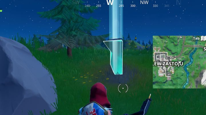 Ekran wczytywania zaprowadzi cię w jedno miejsce, a jest nim miejscówka o nazwie Zalew Zastoju - Wyzwanie - Przeszukaj ukryte F | Fortnite rozdział 2 - Fortnite: Battle Royale - poradnik do gry