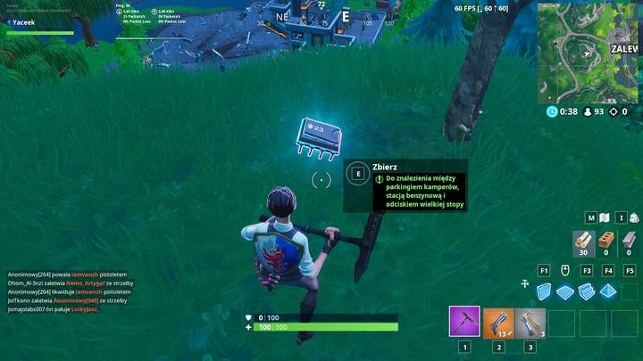 Fortbajt #23 dostępny jest na szczycie góry, niedaleko Zalewu Zdobyczy - Fortbajty - lokalizacja i mapa | Fortnite Battle Royale - Fortnite: Battle Royale - poradnik do gry