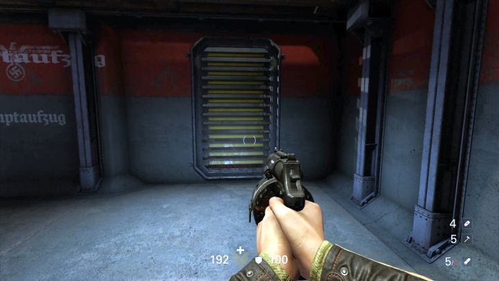 Jedno z wejść do kolejnej sekcji. - Zdobycie informacji o Nowym Orleanie | Nowa skóra | Solucja Wolfenstein II - Wolfenstein II: The New Colossus - poradnik do gry