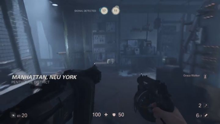 Na starcie misji w Penthousie czeka na ciebie grupa wrogów. - Misje überdowódców - Mahattan | Wolfenstein II - Wolfenstein II: The New Colossus - poradnik do gry