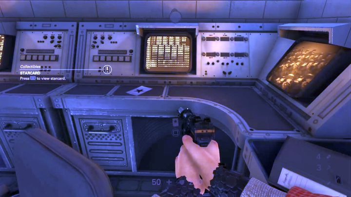 Kolejna karta gwiazd w tej lokacji. - Podziemna Stacja Kolejowa | Sekrety | Rozdział 4 - Roswell - Wolfenstein II: The New Colossus - poradnik do gry