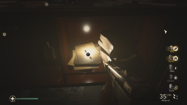 Tam, w szafce, znajdziesz memento Hotel Pen - Call of Duty WW2: Przypadkowe ofiary - Pamiątki, sekrety, znajdźki - Call of Duty: WW2 - poradnik do gry