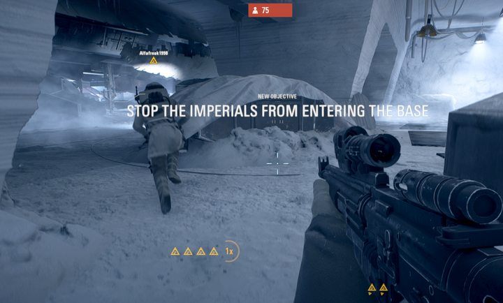 Aktualne cele pokazują się pośrodku ekranu - Star Wars Battlefront 2: Jak zacząć grę? - Star Wars Battlefront 2 - poradnik do gry