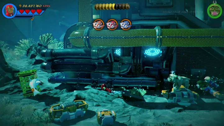 Kolejny minizestaw znajdziesz niedaleko klatki zawierającej żeton postaci - Sekrety Misja 2 - Z Avengers dookoła świata | LEGO Marvel Super Heroes 2 - LEGO Marvel Super Heroes 2 - poradnik do gry