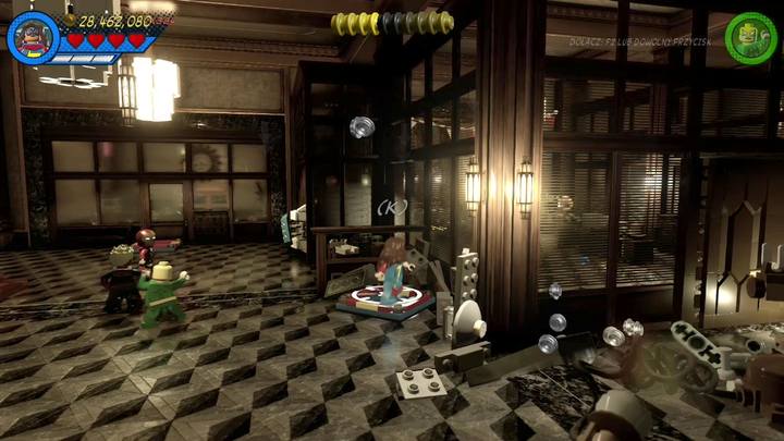 W drugiej części lokacji znajdziesz sejf - Sekrety Misja 9 - Czarno na białym | LEGO Marvel Super Heroes 2 - LEGO Marvel Super Heroes 2 - poradnik do gry