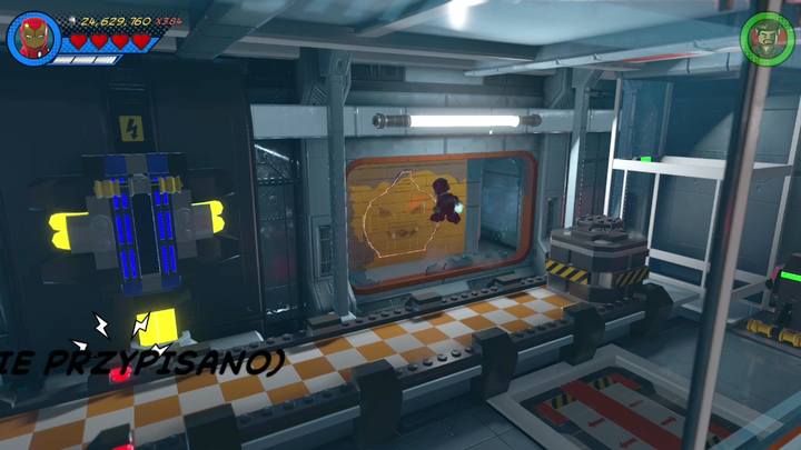 Siódmy minizestaw ukryty będzie za ścianą, na pierwszym piętrze, po prawej stronie laboratorium - Sekrety Misja 11 - Powrót do przyszłości | LEGO Marvel Super Heroes 2 - LEGO Marvel Super Heroes 2 - poradnik do gry