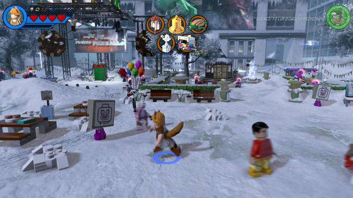 Korzystając z postaci Squirrel Girl podejdź do Gwenpool i zniszcz znak z jej podobizną - Misja 1 - Piknikowa panika | Misje Gwenpool | Solucja LEGO Marvel Super Heroes 2 - LEGO Marvel Super Heroes 2 - poradnik do gry