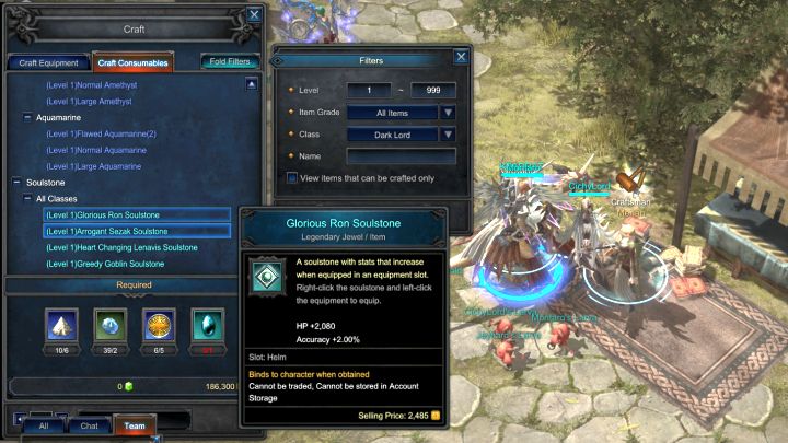 Proces tworzenia przedmiotów przypomina ten z Diablo 3. - Crafting w MU Legend - MU Legend - poradnik do gry