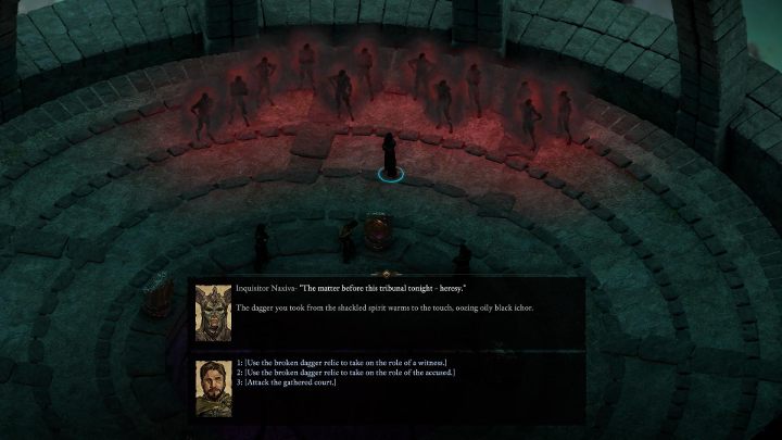 Po użyciu portalu trafisz na przesłuchanie kobiety - Pillars of Eternity 2 Beast of Winter: Bezkresne Zapytania - solucja - Pillars of Eternity 2 Deadfire - poradnik do gry