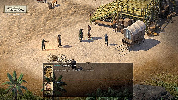 Drugi wariant to spotkanie się z samą Mokehą - Pillars of Eternity 2: Zadania poboczne - solucja, opis przejścia - Pillars of Eternity 2 Deadfire - poradnik do gry