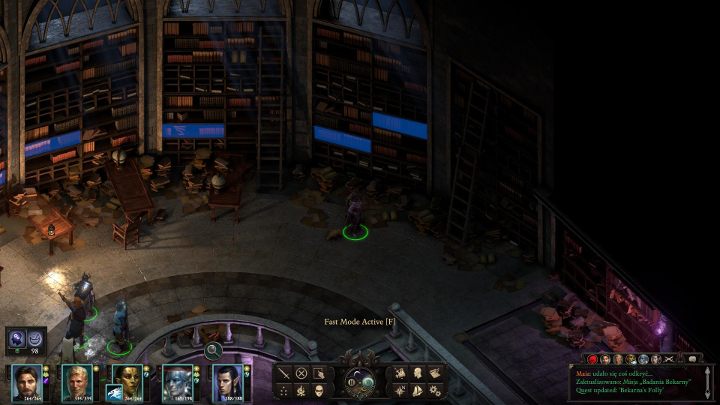 Użyj schodów z poprzednich zapisków i kieruj się cały czas prosto, aż trafisz do wielkiego archiwum - Badania Bekarny | Obserwatorium Bekarny | Solucja Pillars of Eternity II - Pillars of Eternity 2 Deadfire - poradnik do gry