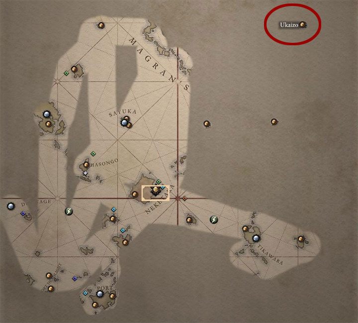 Gra nie zaznacza Ukaizo na mapie jeśli nie zacząłeś współpracować z żadną z frakcji - Pillars of Eternity 2: Dotarcie do Ukaizo bez pomocy żadnej frakcji - solucja - Pillars of Eternity 2 Deadfire - poradnik do gry