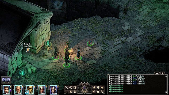 Epitafium Yseyra - Bramy (Eulogy to Yseyr - The Gate) odnajduje się z kolei w Zapomnianym mauzoleum (The Forgotten Mausoleum) w południowo-zachodnim narożniku lochu (M31,6) - Pillars of Eternity 2: Epitafium umarłego - solucja, opis przejścia - Pillars of Eternity 2 Deadfire - poradnik do gry