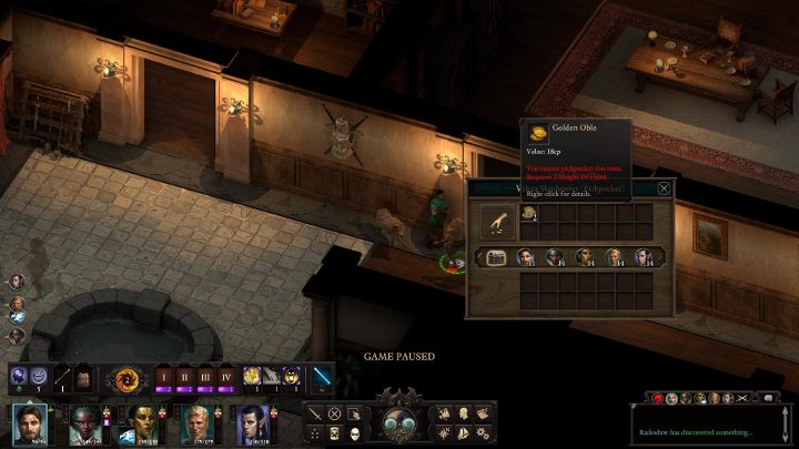 Bardziej wymagająca jest kradzież kieszonkowa - Pillars of Eternity 2: Skradanie się i kradzież - Pillars of Eternity 2 Deadfire - poradnik do gry