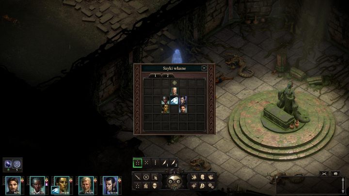 Stwórz własny szyk - kolejną ważną kwestią jest stworzenie odpowiedniego szyku, zgodnie z którym będzie poruszać się twoja drużyna - Pillars of Eternity 2: Walka - Pillars of Eternity 2 Deadfire - poradnik do gry