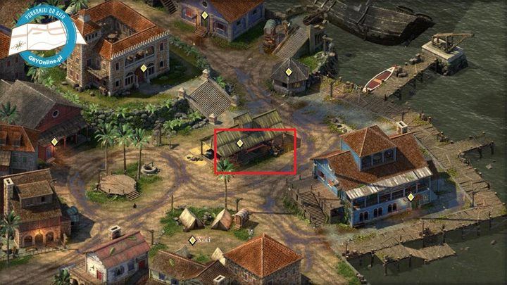 U handlarza w Przystani w Port Maje możesz sprzedać zebrane łupy oraz zaopatrzyć się w nowy ekwipunek. - Pillars of Eternity 2: Broń i pancerz - gdzie zdobyć? - Pillars of Eternity 2 Deadfire - poradnik do gry