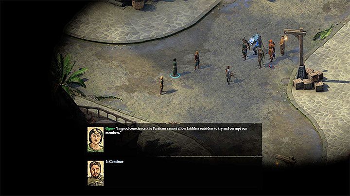 Dotrzyj do Świątyni Gauna w Świętym Stopniu (M14,7) i spotkaj się w niej z Ogne - Pillars of Eternity 2: Oświecona Droga, zadanie Edera - solucja, opis przejścia - Pillars of Eternity 2 Deadfire - poradnik do gry