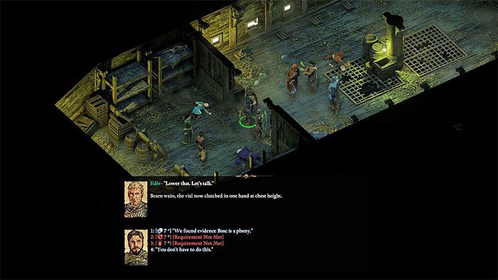 Finałowa część tego questu oferuje kilka ważnych wyborów w towarzystwie Bearna i Gaderiana Bosca - Pillars of Eternity 2: Oświecona Droga, zadanie Edera - solucja, opis przejścia - Pillars of Eternity 2 Deadfire - poradnik do gry