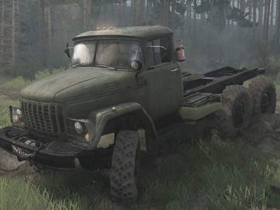 B-131 to dobry wybór na transport drewna na początek. - MudRunner: Lekkie ciężarówki (klasa B) - MudRunner - poradnik do gry