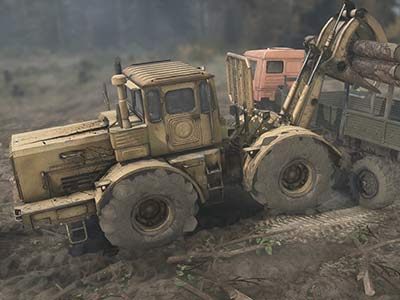 Specjalny pojazd do załadunku drewna - MudRunner: Specjalne (klasa D,E,K) - MudRunner - poradnik do gry