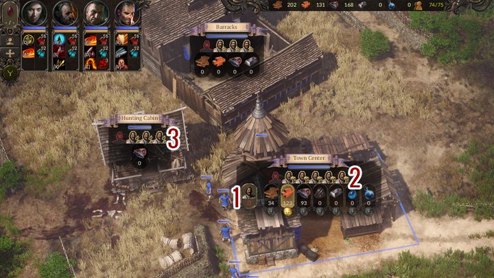 W grze zarządzanie tragarzami jest w pewien sposób zautomatyzowane - Zarządzanie obozem w Spellforce 3 - SpellForce 3 - poradnik do gry