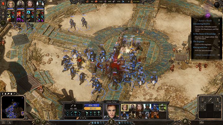 Obrona magów przy pomocy armii jest łatwa i nie powinna sprawić ci problemów. - Ostrze Aonira - Niezachwiana stanowczość | Kampania, solucja Spellforce 3 - SpellForce 3 - poradnik do gry