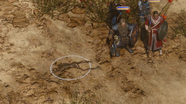 Tego trupa łatwo przeoczyć, ale jest wart poświęcenia mu chwili uwagi. - Ostrze Aonira - Piach i proch | Kampania, solucja Spellforce 3 - SpellForce 3 - poradnik do gry