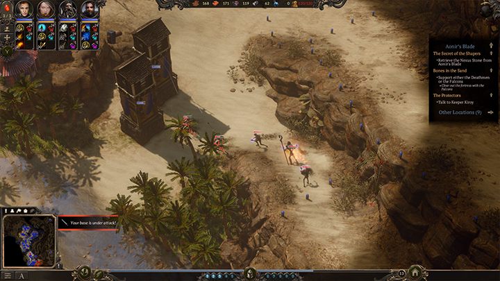 Obrona swojego terytorium w tej misji nie jest trudna. - Ostrze Aonira - Piach i proch | Kampania, solucja Spellforce 3 - SpellForce 3 - poradnik do gry