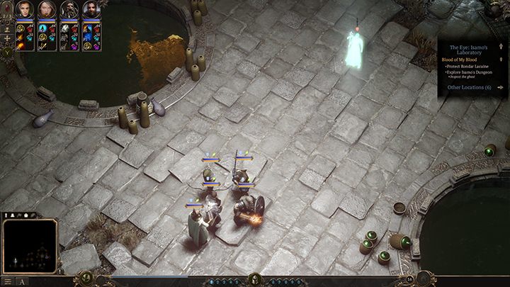 Podczas przeszukiwania laboratorium będzie czyhało na ciebie wiele niebezpieczeństw. - Oko - Krew nie woda | Kampania, solucja Spellforce 3 - SpellForce 3 - poradnik do gry