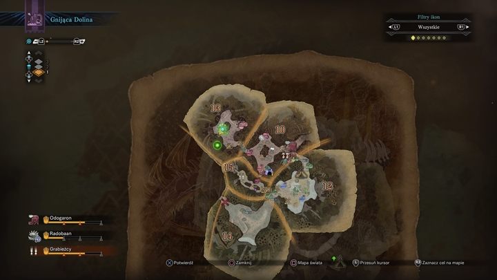 Tutaj musisz poczekać, aż Odogaron przyniesie zwłoki Legiany. - Jak zdobywać więcej materiałów z wielkich bestii w Monster Hunter World? - Monster Hunter World - poradnik do gry