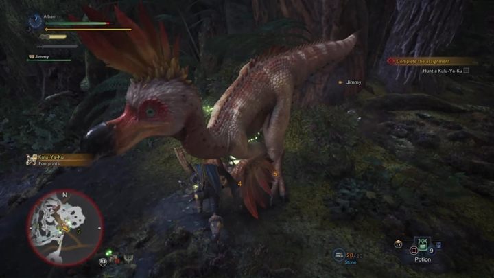Charakterystyka: Dziwna wiwerna pstasia z kończynami, którymi chwyta broń - Kulu Ya Ku - taktyka, odporność, słabe strony | Monster Hunter World - Monster Hunter World - poradnik do gry