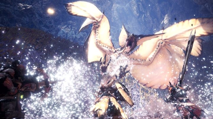 Charakterystyka: Wiwerna latająca, najgroźniejszy potwór Pogórza Koralowego, zjada głównie Raphinosy - Legiana - taktyka, odporność, słabe strony | Monster Hunter World - Monster Hunter World - poradnik do gry